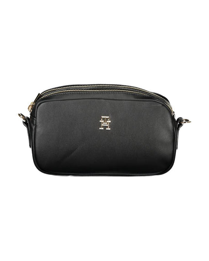 Tommy Hilfiger Black Polyester Women Handbag