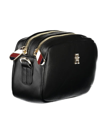 Tommy Hilfiger Black Polyester Women Handbag