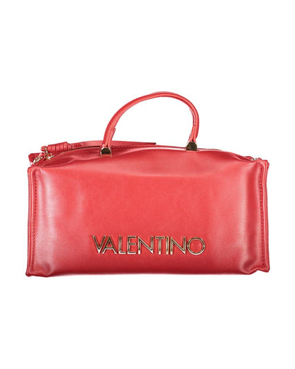 Mario Valentino Red Polyethylene Women Handbag