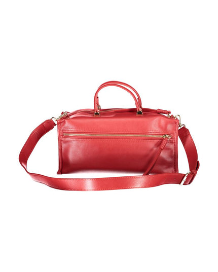 Mario Valentino Red Polyethylene Women Handbag