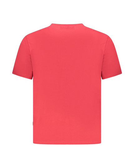 Pepe Jeans Red Cotton Men T-Shirt