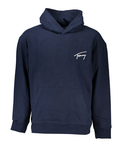 Tommy Hilfiger Blue Cotton Men Sweatshirt