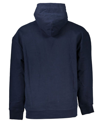 Tommy Hilfiger Blue Cotton Men Sweatshirt