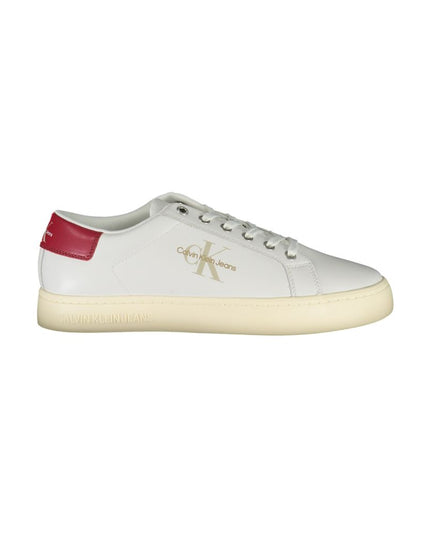 Calvin Klein Eco-Conscious White Lace-up Sneakers