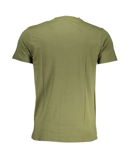 Cavalli Class Green Cotton T-Shirt
