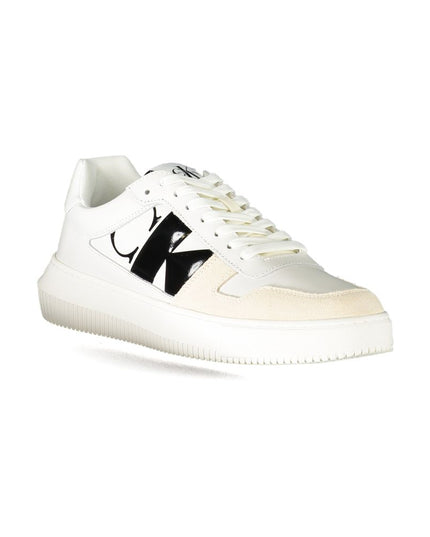 Calvin Klein White Polyester Sneaker