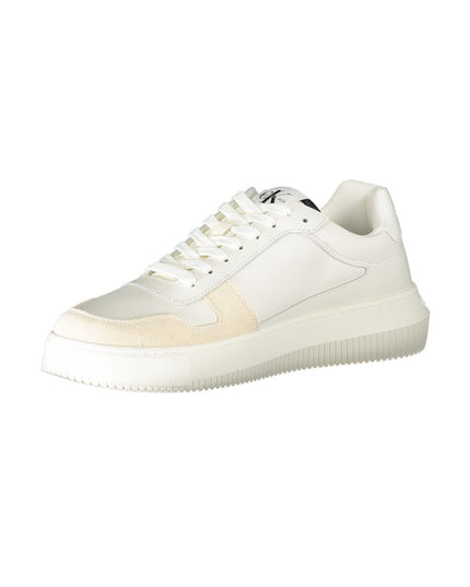 Calvin Klein White Polyester Sneaker