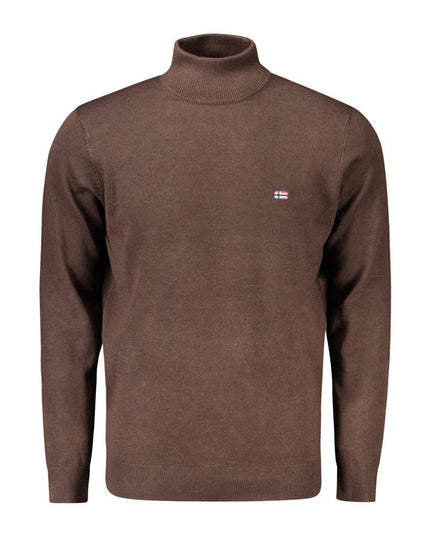 Norway 1963 Brown Polyamide Men Sweater