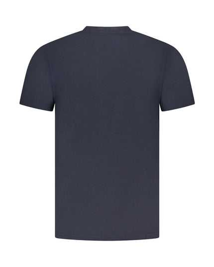 Cavalli Class Blue Cotton Men T-Shirt
