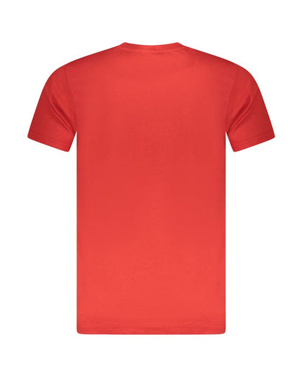 Cavalli Class Red Cotton Men T-Shirt