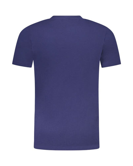 Cavalli Class Blue Cotton Men T-Shirt