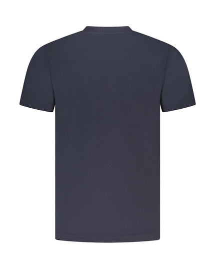 Cavalli Class Blue Cotton Men T-Shirt