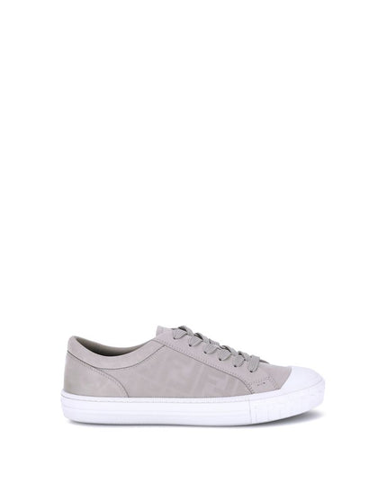 Fendi Beige Rubber Low Top Sneakers