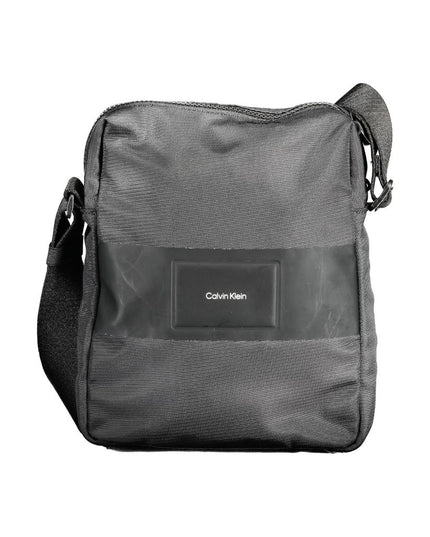 Calvin Klein Black Polyester Men Shoulder Bag