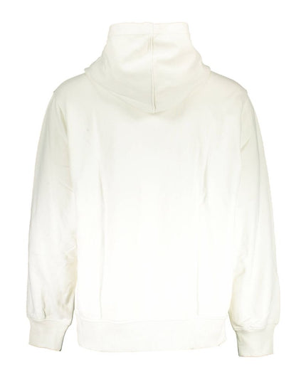 Calvin Klein White Cotton Men Sweater