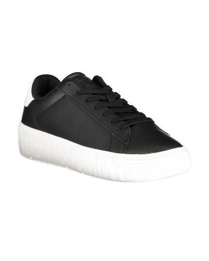Tommy Hilfiger Black Polyethylene Men Sneaker