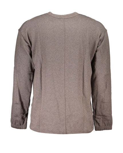Calvin Klein Brown Cotton Men Sweater