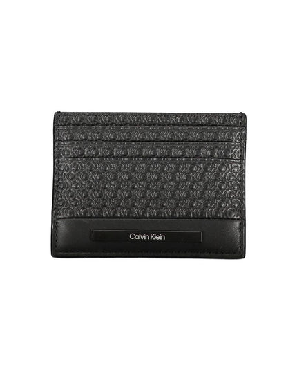 Calvin Klein Sleek Black Contrast Card Holder