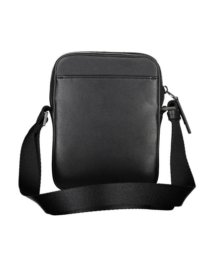 Calvin Klein Elegant Black Shoulder Bag with Sleek Detailing