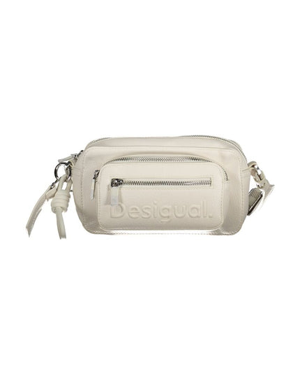 Desigual White Polyethylene Handbag