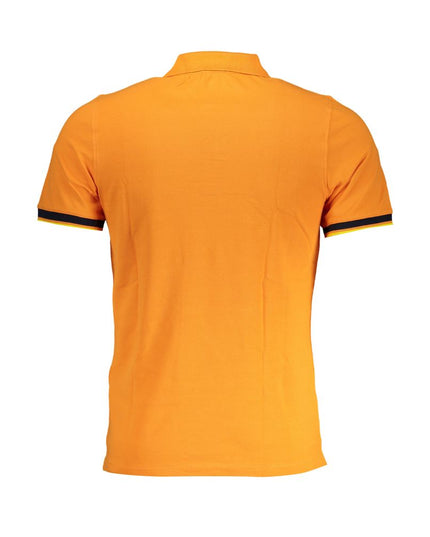 K-WAY Vibrant Orange Contrast Detail Polo