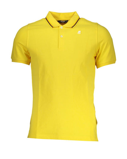 K-WAY Sunny Yellow Contrast Detail Polo