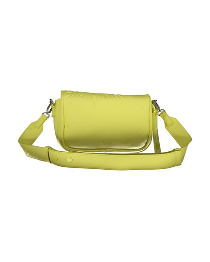 Desigual Yellow Polyethylene Handbag