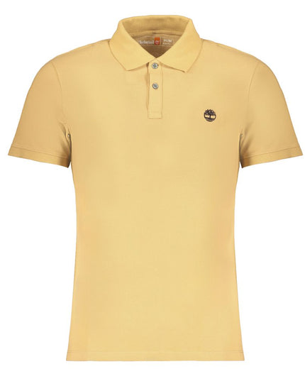 Timberland Beige Cotton Polo Shirt