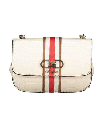 Guess Jeans Beige Polyethylene Handbag