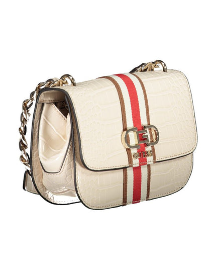Guess Jeans Beige Polyethylene Handbag