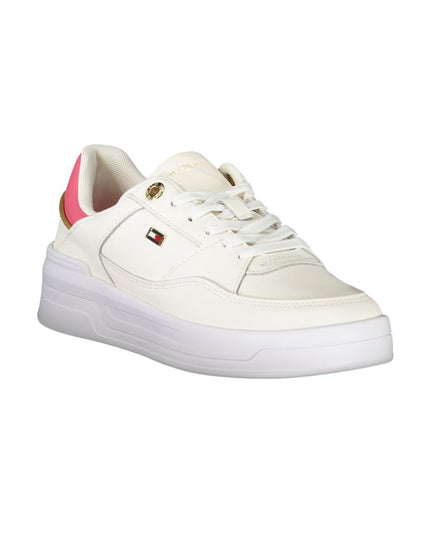 Tommy Hilfiger White Polyethylene Women Sneaker