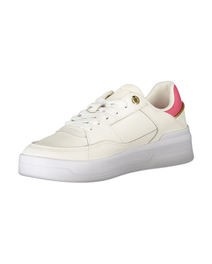 Tommy Hilfiger White Polyethylene Women Sneaker