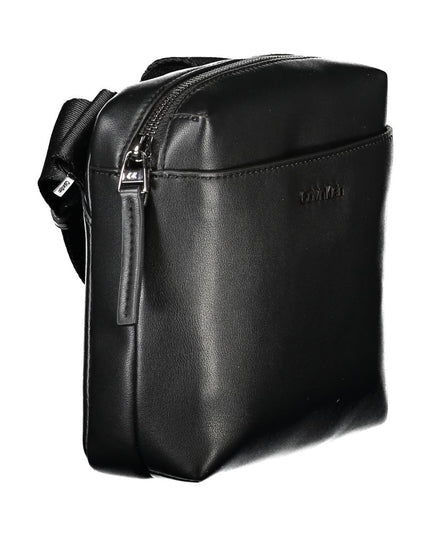 Calvin Klein Black Polyethylene Men Shoulder Bag
