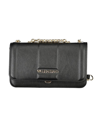 Mario Valentino Black Polyethylene Women Handbag
