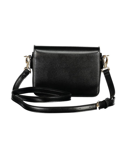 Mario Valentino Black Polyethylene Women Handbag