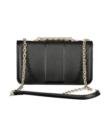 Mario Valentino Black Polyethylene Women Handbag