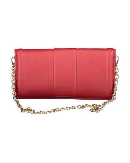Mario Valentino Red Polyethylene Women Handbag