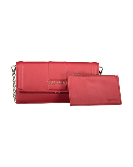 Mario Valentino Red Polyethylene Women Handbag