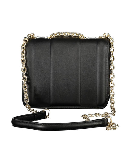 Mario Valentino Black Polyethylene Women Handbag