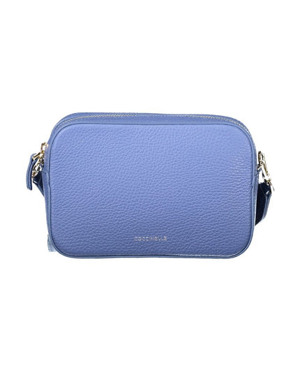 Coccinelle Light Blue Leather Women Handbag
