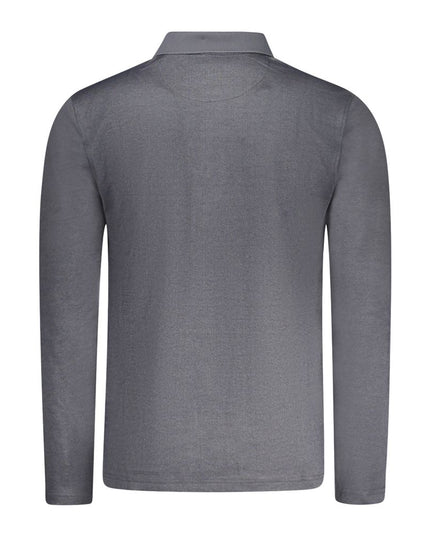 Guess Jeans Black Cotton Men Polo Shirt