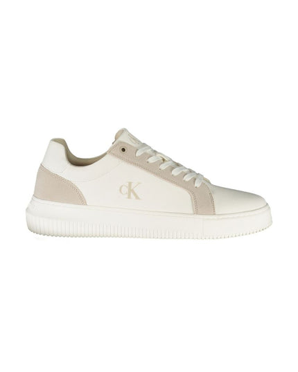 Calvin Klein White Leather Men Sneaker