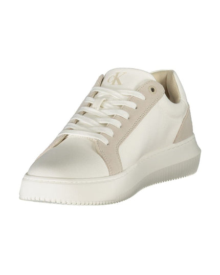 Calvin Klein White Leather Men Sneaker