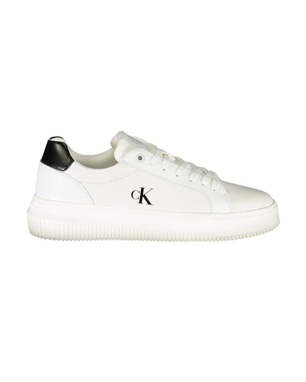 Calvin Klein White Leather Women Sneaker