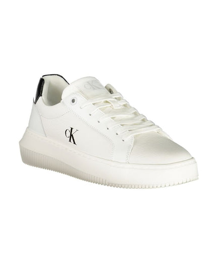 Calvin Klein White Leather Women Sneaker