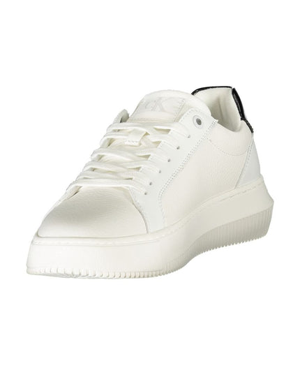 Calvin Klein White Leather Women Sneaker
