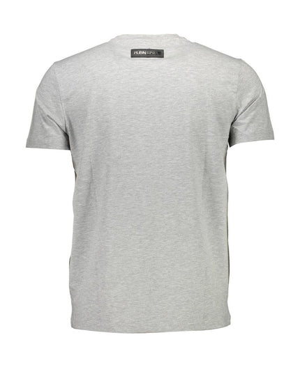 Plein Sport Brown Cotton Men T-Shirt