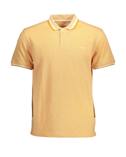 Harmont & Blaine Orange Cotton Men Polo Shirt