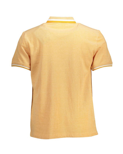 Harmont & Blaine Orange Cotton Men Polo Shirt