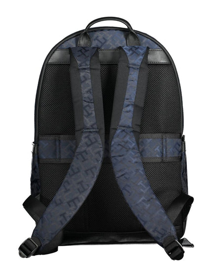 Tommy Hilfiger Blue Polyester Men Backpack